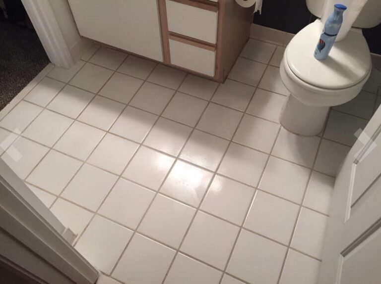 Piso antes da aplicação da WhiteMax